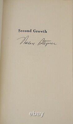 Wallace Stegner Second Growth Signed First Edition