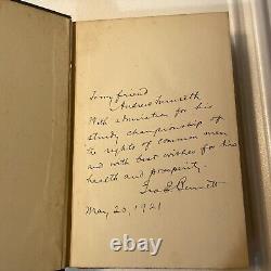 Washington Post Editorials 1921 Hardcover First Edition Inscribed by Ira Bennett