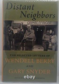 Wendell Berry & Gary Snyder Distant Neighbors Signed First Edition