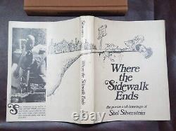 Where The Sidewalk Ends by Shel Silverstein 1974 hcdj FIRST EDITION Collectible