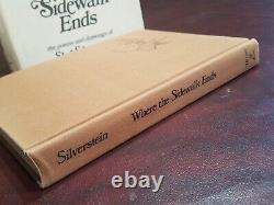 Where The Sidewalk Ends by Shel Silverstein 1974 hcdj FIRST EDITION Collectible