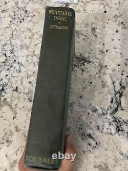 Whitetailed Deer by William Monupeny Newsom 1926 First edition Signed