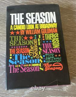 William Goldman The Season First Edition Stated Hardcover Dust Jacket 1969