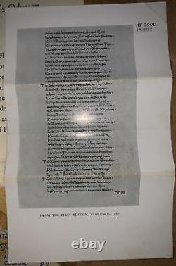 1488, Odyssée D'homère, Feuille Originale De La Première Édition, Feuille Incunable