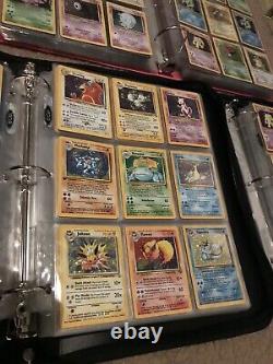 150 Lot Cartes De Pokémon Vintage 1ère Editions Rares Cartes Sans Ombre Holos