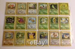 151/150 Carte Originale Pokemon Set All Holos 1er Cartes Base Edition
