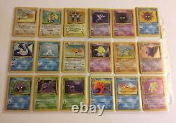 151/150 Ensemble De Cartes Pokémon D'origine Toutes Les Cartes Holos 1ère Édition Base
