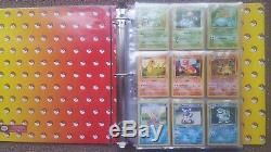 151 Original Binder & Carte Pokemon Set All Holos 1er Cartes Base Edition