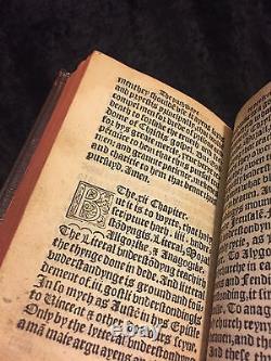 1550 John Wycliffe Pathway To Perfect Knowledge Bible A True Prologue Rare Bible