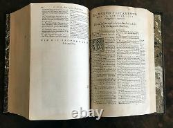 1569 Première Édition Ours Bible 1ère Espagnole La Biblia Del Oso Reina