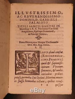1578 Exorcismes Démonologie Occulte Démon Possession Menghi Flagellum Daemonum