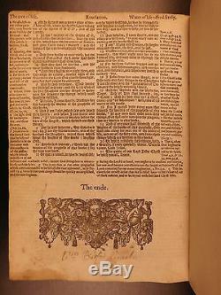 1597 Genève Bible & Nouveau Testament Ancien Apocryphes Grashop Bible Tableau Puritains