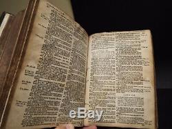 1630 King James Version Bible. 1er Quarto Ed. Imprimé À L'université De Cambridge