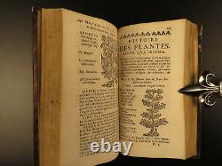 1680 Herbal Medicine Pharmacology Bauhin Plants Botany Remedies Apothicaire Opium