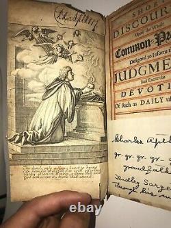 1684 Livre Des Discours De Prière Communs. Première Édition Bible Rare