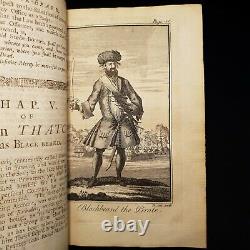 1724 General History Robberies Murders Pyrates Pirates Johnson Defoe First Rare