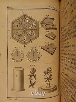 1786 Occult Physique Magic Lantern Tricks Electricity Conjuring Guyot Mirrors 3v