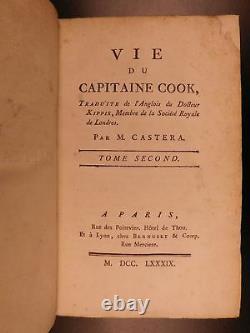 1789 Vie & Voyages Du Capitaine James Cook Australie Nouvelle-zélande Hawaii Kippis