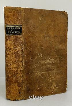 1807 Medical First Lines Practice Physic Cullen First American Edition