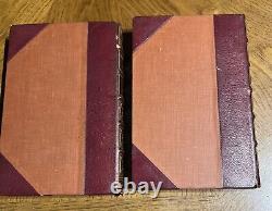 1837 2Vol La vie d'Oliver Goldsmith James Prior Première édition en cuir