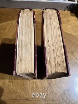 1837 2Vol La vie d'Oliver Goldsmith James Prior Première édition en cuir