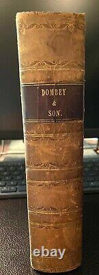 1848 Première Édition Charles Dickens Dombey And Son