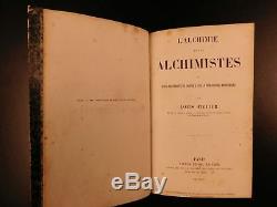 1854 1er Ed & Alchemy Alchimistes Science Hermétique Occulte Figuier Philosophie