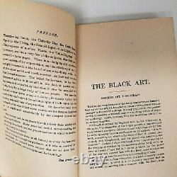 1873 Livre Secret Des Arts Black Magic Alchemy Occulte Sorcellerie Rare 1ère Édition