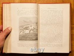 1874 1ère édition HC, Chasse aux grottes par W. Boyd Dawkins Macmillan & Co