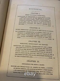 1880 Scarlet Book Of Francmasonry Masonic History Of Masons (en 1880)