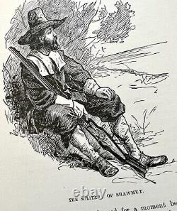 1884 Legends New England Et Folklore, Première Édition Illustrés. Vg+