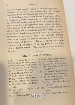 1897 Instruction Relative aux Principes d'une Vie Saine/Ellen G. White