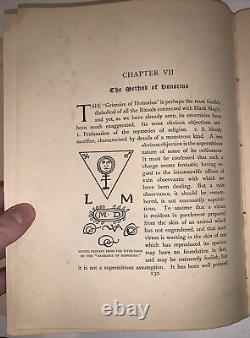 1898, 1er, A E Waite, The Book Of Black Magic And Of Pacts, Occult, 1 Sur 500