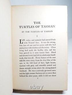 1916 Jack London Tortues de Tasman Première édition Première impression Antiquité originale