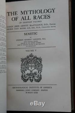 1931 Sémitique Mythologie Épique De Gilgamesh Babylon Sangorski & Sutcliffe Reliure