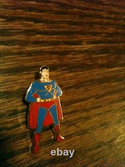 1940 Superman Émail Pin Pristine Gem Mint Action DC Comics Rare Clark Kent L@@k