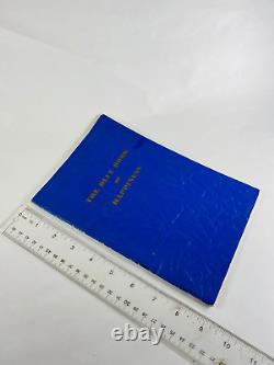 1951 Livre bleu du bonheur PREMIÈRE ÉDITION Conseils spirituels du Père John Doe