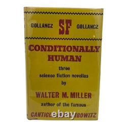 1963 Conditionnellement humain Walter M. Miller Première édition jaquette