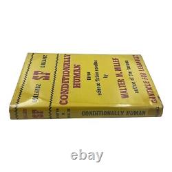 1963 Conditionnellement humain Walter M. Miller Première édition jaquette