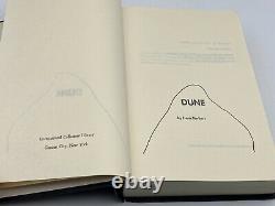 1965 Première ICL Dune Frank Herbert Collectors Limited Edition 24k Gold Scarce
