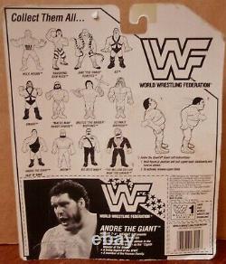 1990 Hasbro Wwf Series 1 U. S. Blue Card Andre The Giant Action Figure Moc