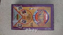 1991-92 Upper Deck Basketball 36 Pack Foil Box Scellé Première Édition