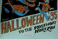 1995 1ère Édition Originale Phish Rosemont Horizon Halloween Affiches Pollock Mint