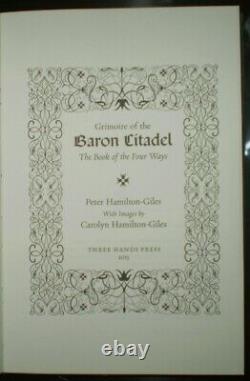 1 De 50, Deluxe Limited Ed, Grimoire Of The Baron Citadel, Occulte, Métaphysique