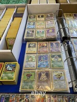 400 Original Vintage Pokemon Cards 1ère Édition Holo Rare