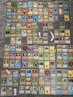 590 Cartes Pokémon Originales Lot (holographique, 1ère Editions Dans Le Lot)