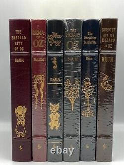 6v First 1st Easton Press Wizard Of Oz Collectors Limited Edition Leather Bound