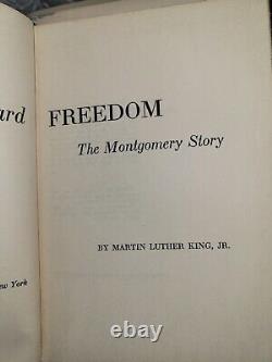 AVANCER VERS LA LIBERTÉ Martin Luther King Jr 1958 1ère édition / 1ère impression Relié en tissu.