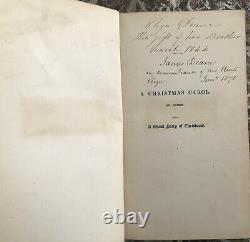 A Christmas Carol, Charles Dickens 1844, Première Forme V. Première Édition Chapman&hall