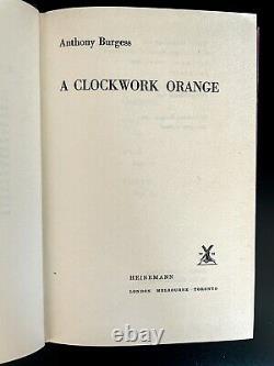 A Clockwork Orange Premiere Édition 1ère Impression Anthony Burgess 1962 Kubrick
